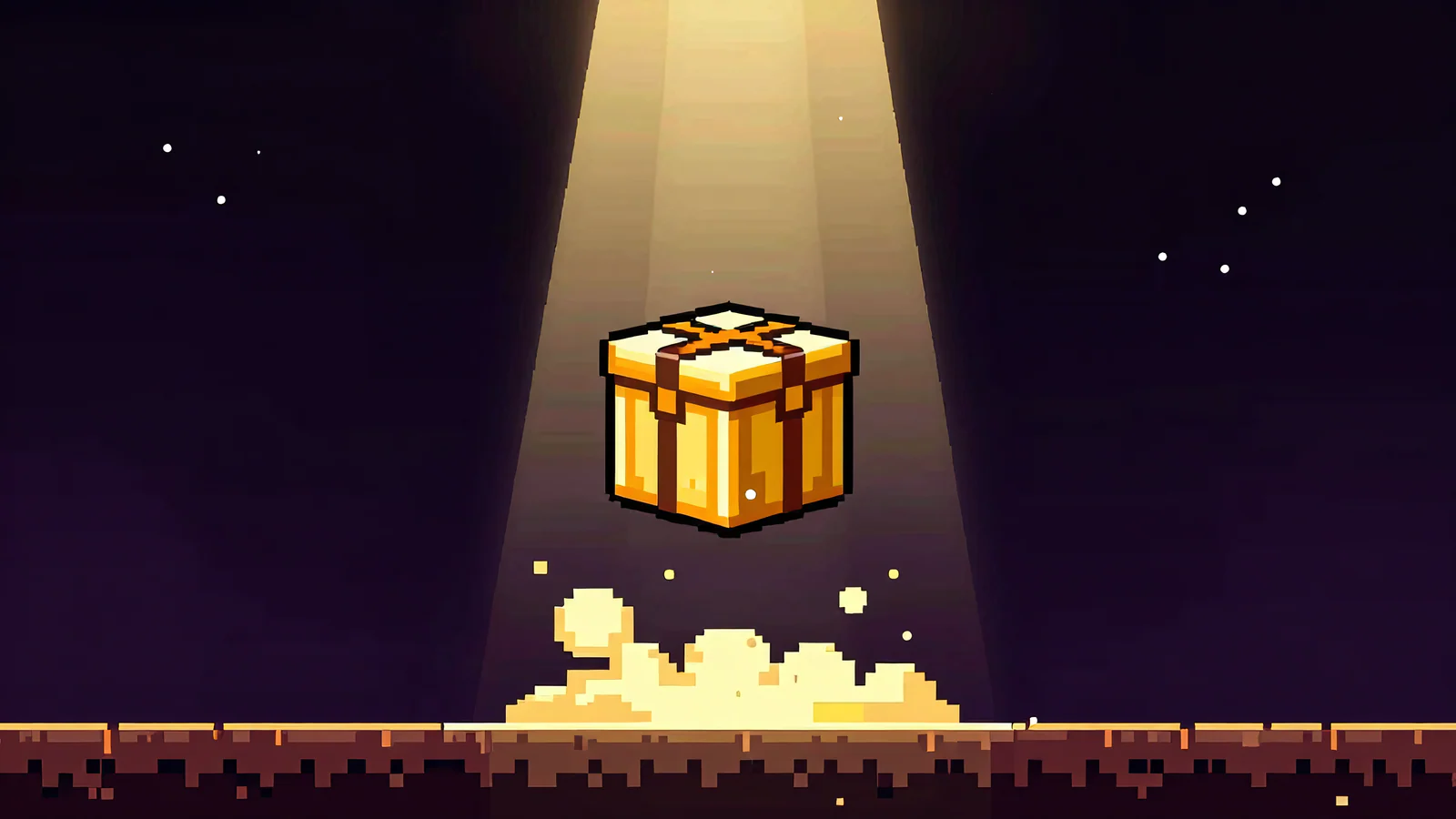 Sponsor supply crate broadcast